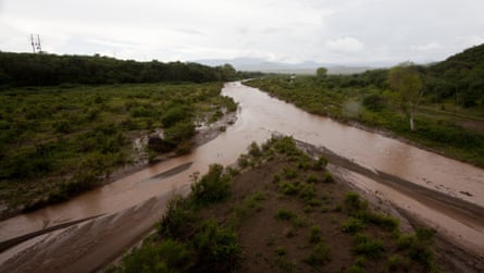 A brown-looking Sonora River