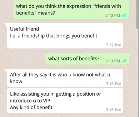 Friends With Benefits Meaning & Origin