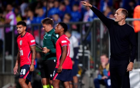 Thomas Tuchel talks tactics during EnglandâÂÂs Nations League win against Croatia