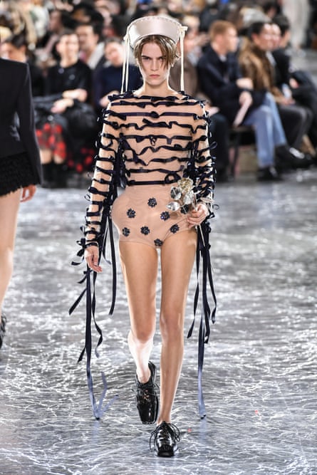 Sex and surrealism: Simone Rocha shines in guest spot for Jean Paul Gaultier in Paris | Haute couture shows | The Guardian Sex and surrealism: Simone Rocha shines in guest spot for Jean Paul Gaultier in Paris | Haute couture shows | The Guardian