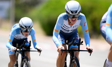 « Mieux que prévu » : l'équipe Trek-Segafredo de Lizzie Deignan a terminé troisième.