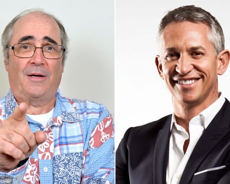 Danny Baker and Gary Lineker