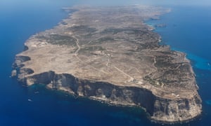 A view of Lampedusa