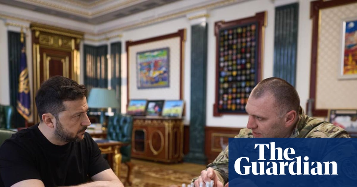 Zelenskyy sacks Ukrainian spy chief who led daring raids against Russia