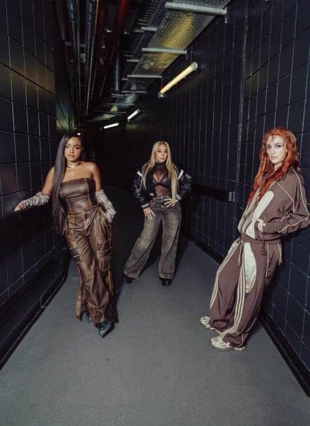 Corridor of power … Sugababes.