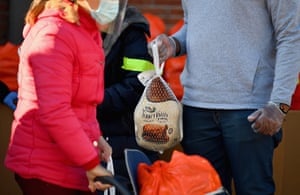Turkeys handed out