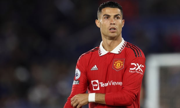Cristiano Ronaldo spiller for Manchester United