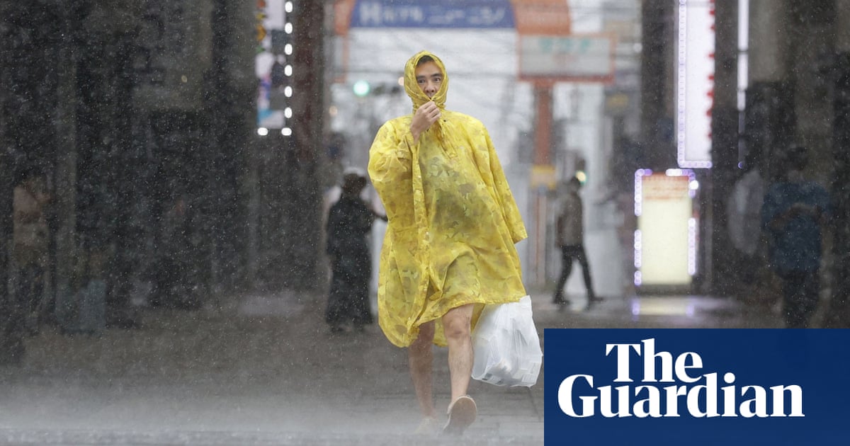 Rare ‘special warning’ issued as violent typhoon makes landfall in Japan – The Guardian