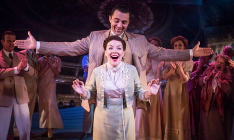 ‘The crackle of challenge’: Sheridan Smith as Fanny Brice, with Darius Campbell as Nick Arnstein, in Funny Girl at the Menier. 