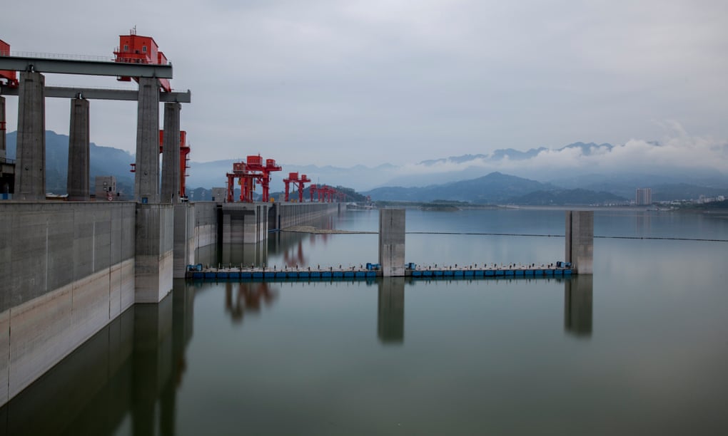 The Three Gorges Dam in Hubei, China, is the world’s largest power station in terms of installed capacity, and the largest operating hydroelectric facility in terms of annual energy generation.
