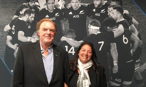 Geoff Old and Irene Gottlieb-Old at a New Zealand players’ reunion in 2019