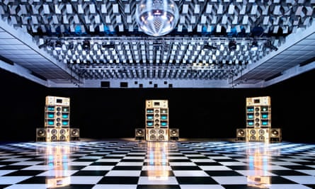 The Despacio system boasts eight stacks of McIntosh speakers and amps.