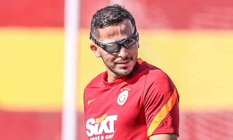 Omar Elabdellaoui de retour à l'entraînement avec Galatasaray.