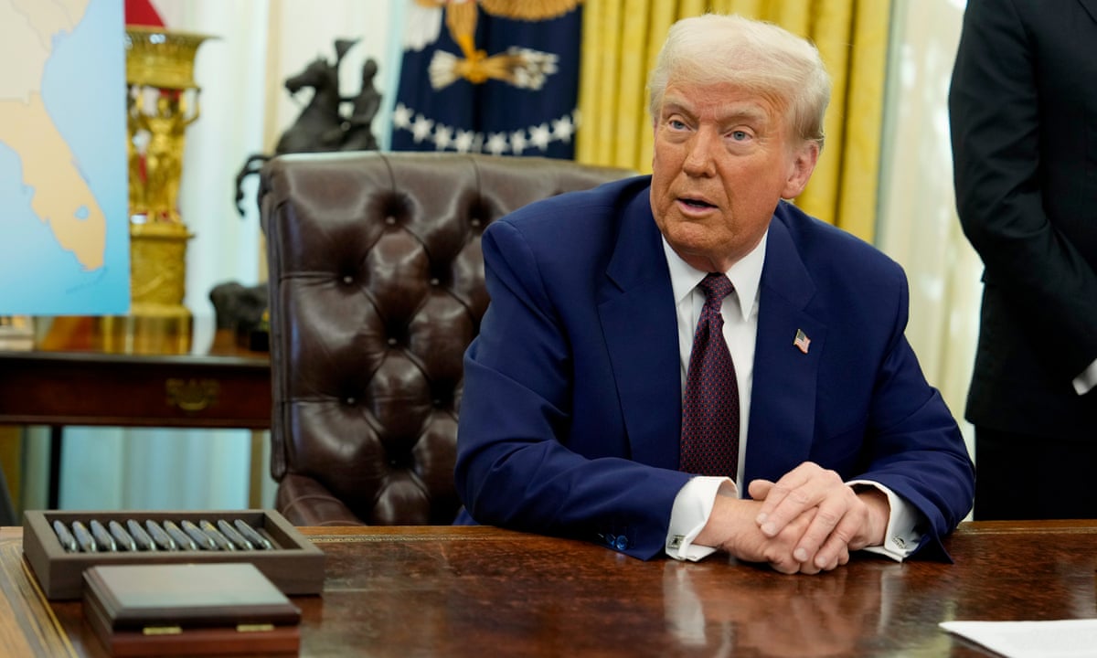 Trump proposes nuclear deal with Russia and China to halve defense budgets | Donald Trump | The Guardian