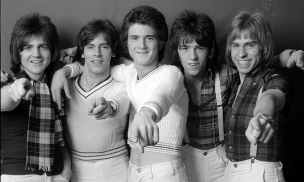 Alan Longmuir, second left, with, from left: Eric Faulkner, Les McKeown, Stuart Wood and his brother, Derek Longmuir. Like the rest of the band, Alan felt trapped by fame and disliked the erosion of his privacy