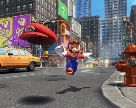 A screenshot of Super Mario Odyssey