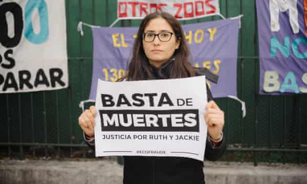 A SinZoo activist denounces the recent deaths of Ruth and Jackie at the ecopark.