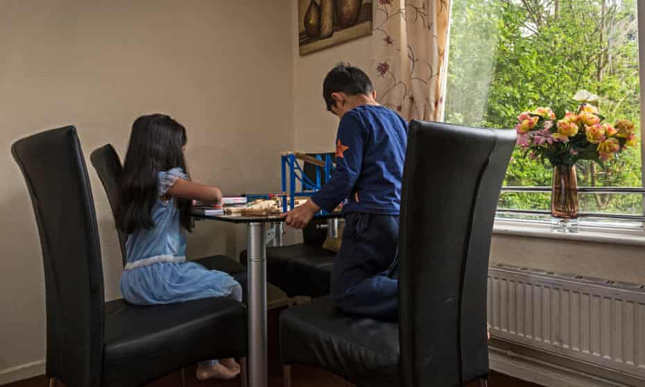 Alia's children in Huddersfield