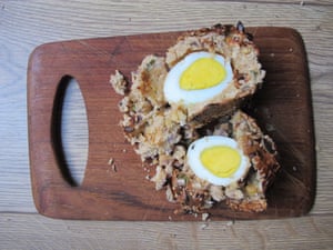 Alice Hartâs vegetarian scotch eggs.