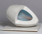 Hepworth in Colour review – salty Cornish seascapes compressed into immaculate sculptures