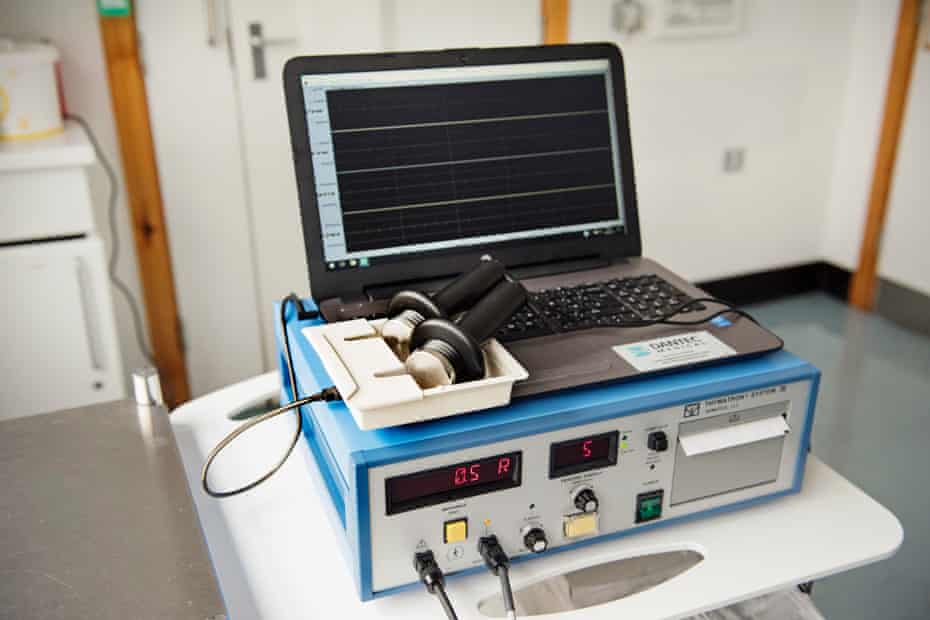 An ECT machine in a treatment room.