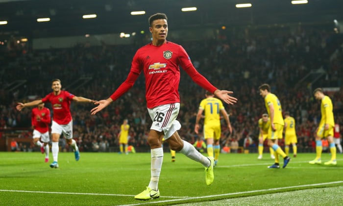 Mason Greenwood S First Manchester United Goal Earns Win Over Astana Football The Guardian
