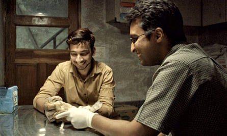 Trafficking in micro-miracles … from left, Nadeem Shehzad and Mohammad Saud.