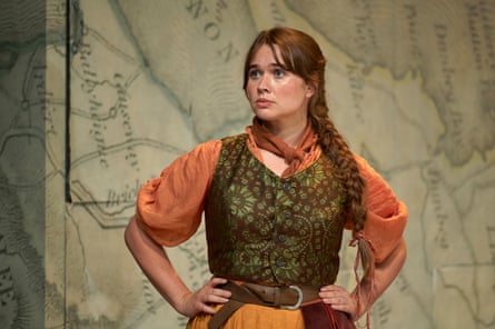 Savvy … Megan Cusack as Claire Ffolliott.