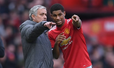 José Mourinho says striker Marcus Rashford is under too much pressure | Manchester United | The Guardian