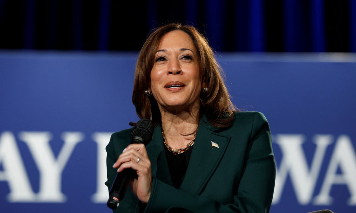 The US is 'absolutely' ready for a female president, Harris says ...