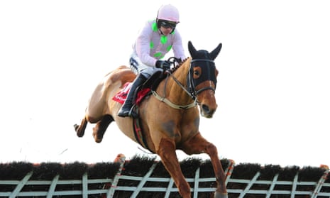 Ruby Walsh steers Annie Power over the last on their way to a smooth success at Punchestown on Wednesday.