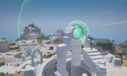 Rime video game screenshot of the ancient island