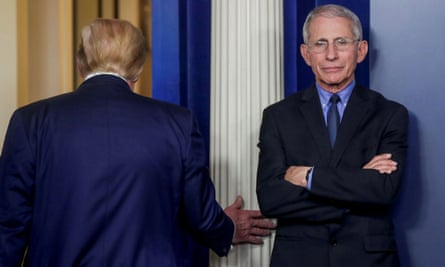 Fauci and Donald Trump: ‘Initially they were buddy-buddy. That all fell apart over time.’