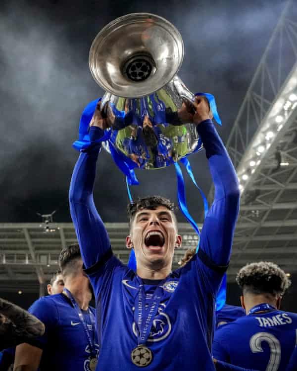 Coy Howards holte sich die Champions-League-Trophäe.