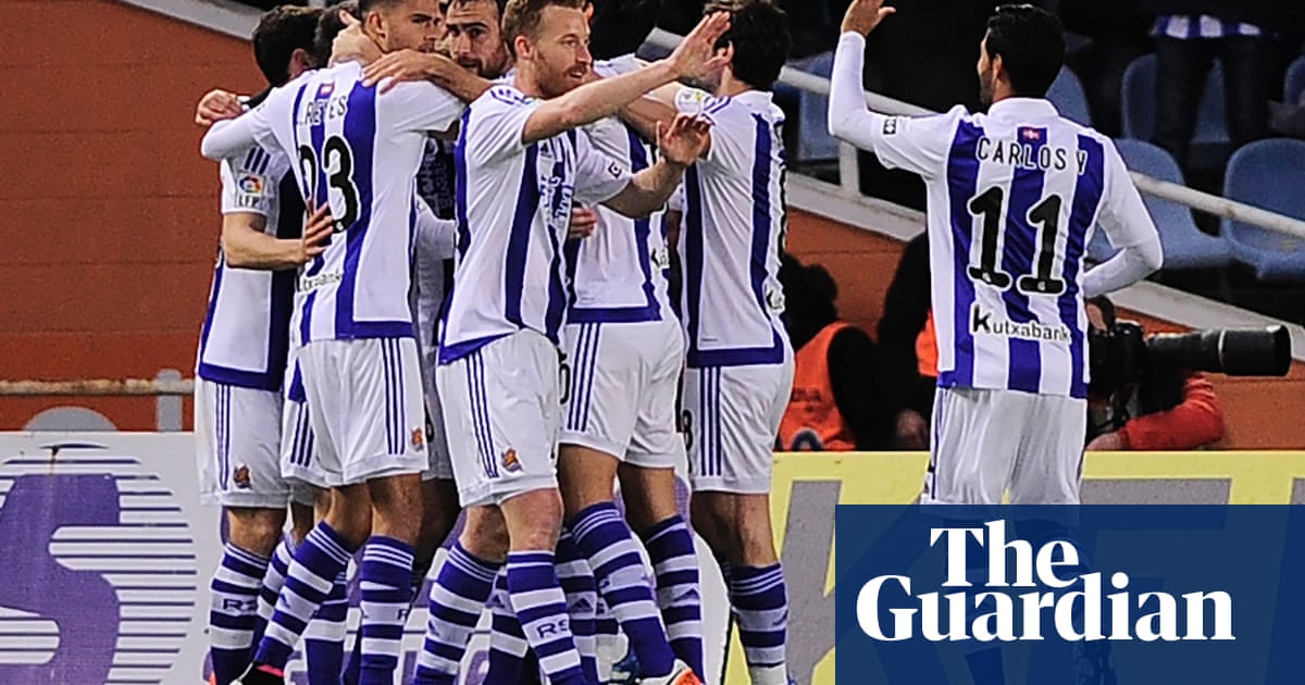 Barcelona Slip Again At Real Sociedad To Mikel Oyarzabal Winner La Liga The Guardian