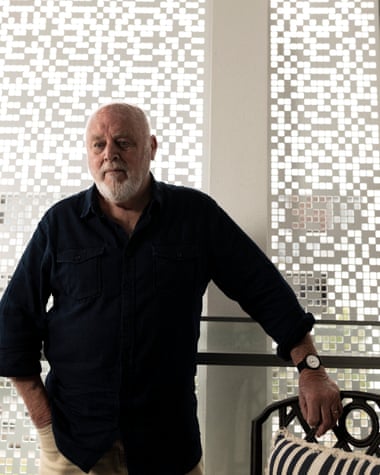 Robert Drewe in his Fremantle apartment