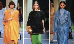 Wide style from the autumn/winter Céline show.