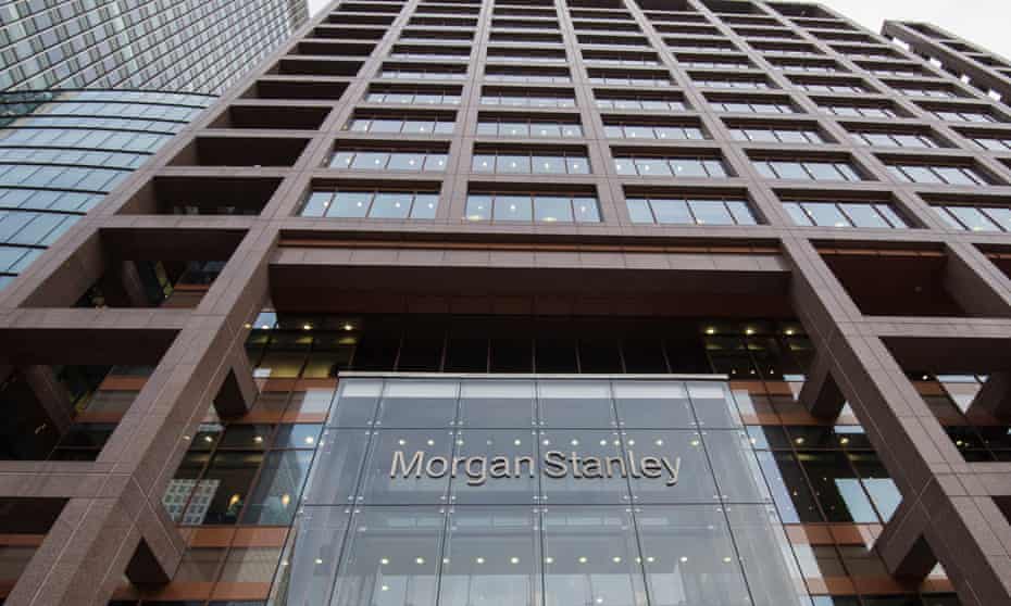 Morgan Stanley’s UK headquarters, in Canary Wharf, London