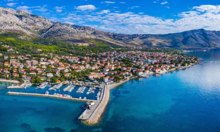 Orebić on the Pelješac peninsula.