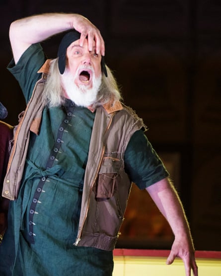 ‘A fine cameo’ John Tomlinson as Varlaam in Richard Jones’s ROH production of Boris Godunov.