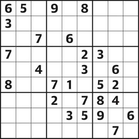 Sudoku 5,859 hard, Life and style