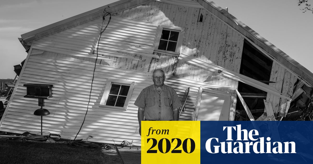 Iowa's farmers count the cost of a rare storm – photo essay