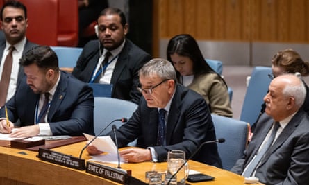 Philippe Lazzarini at the UN security council