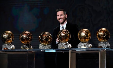 Messi was all smiles in Paris after winning a sixth Ballon d’Or in December, but even then he suggested he could not go on for ever.