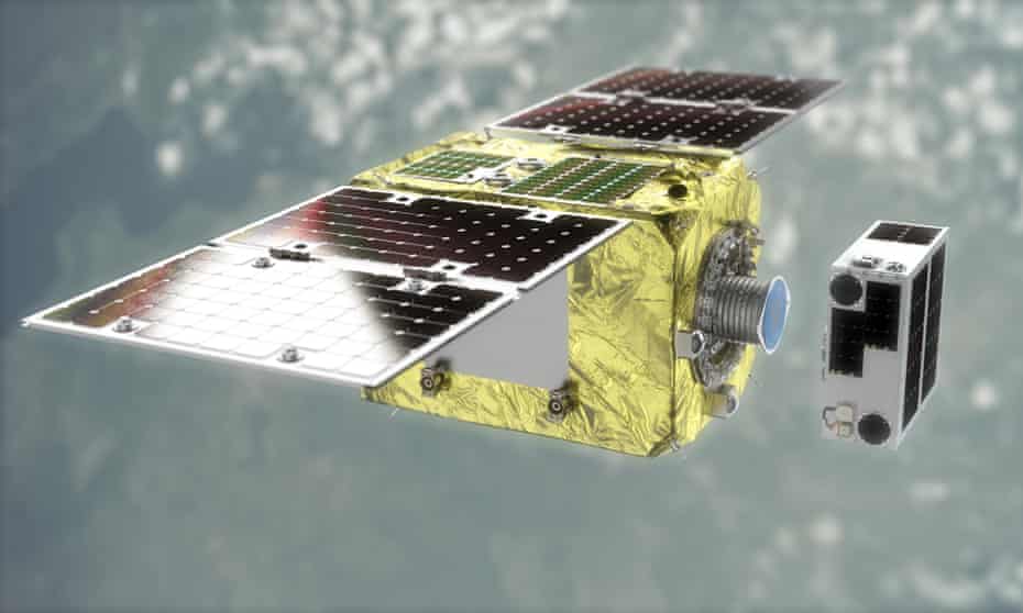 An image of the ELSA-d satellite