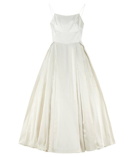 ASOS Bridal satin prom maxi dress, £250
