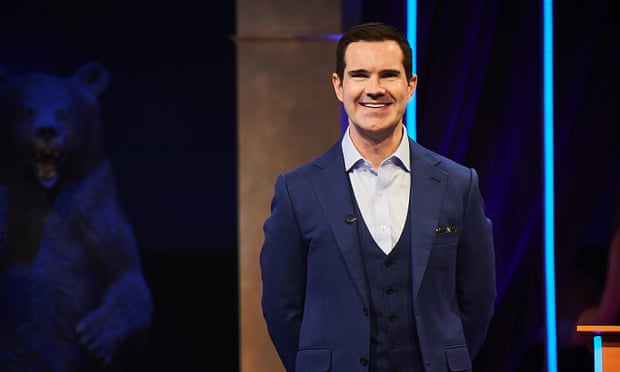 Jimmy Carr hosts I Literally Just Told You.