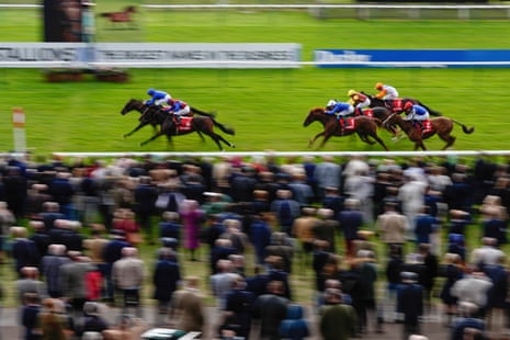 Rock Montreal (left) and Sergei Diaghilev power towards the finishing post.