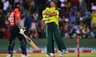 Lungi Ngidi stalls England charge to win thrilling first T20 international