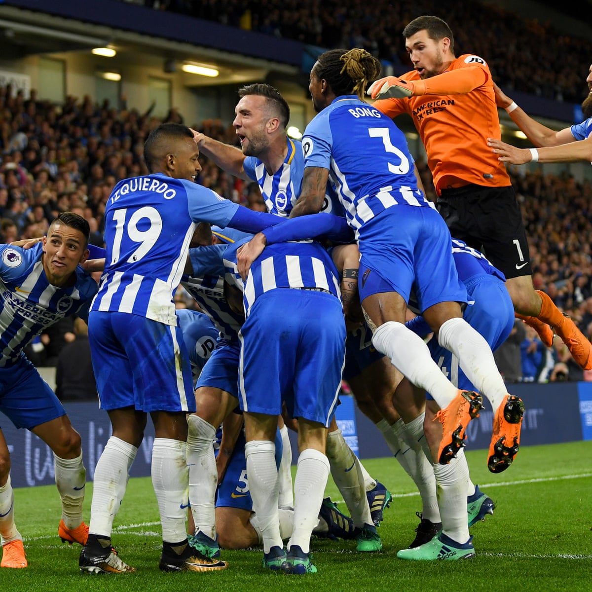 Brighton 1 0 Manchester United Premier League As It Happened Football The Guardian